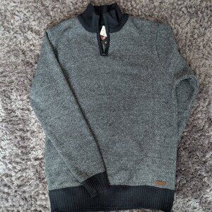 Buffalo David Bitton Sweater 1/4 Zip Pullover - Mens XL